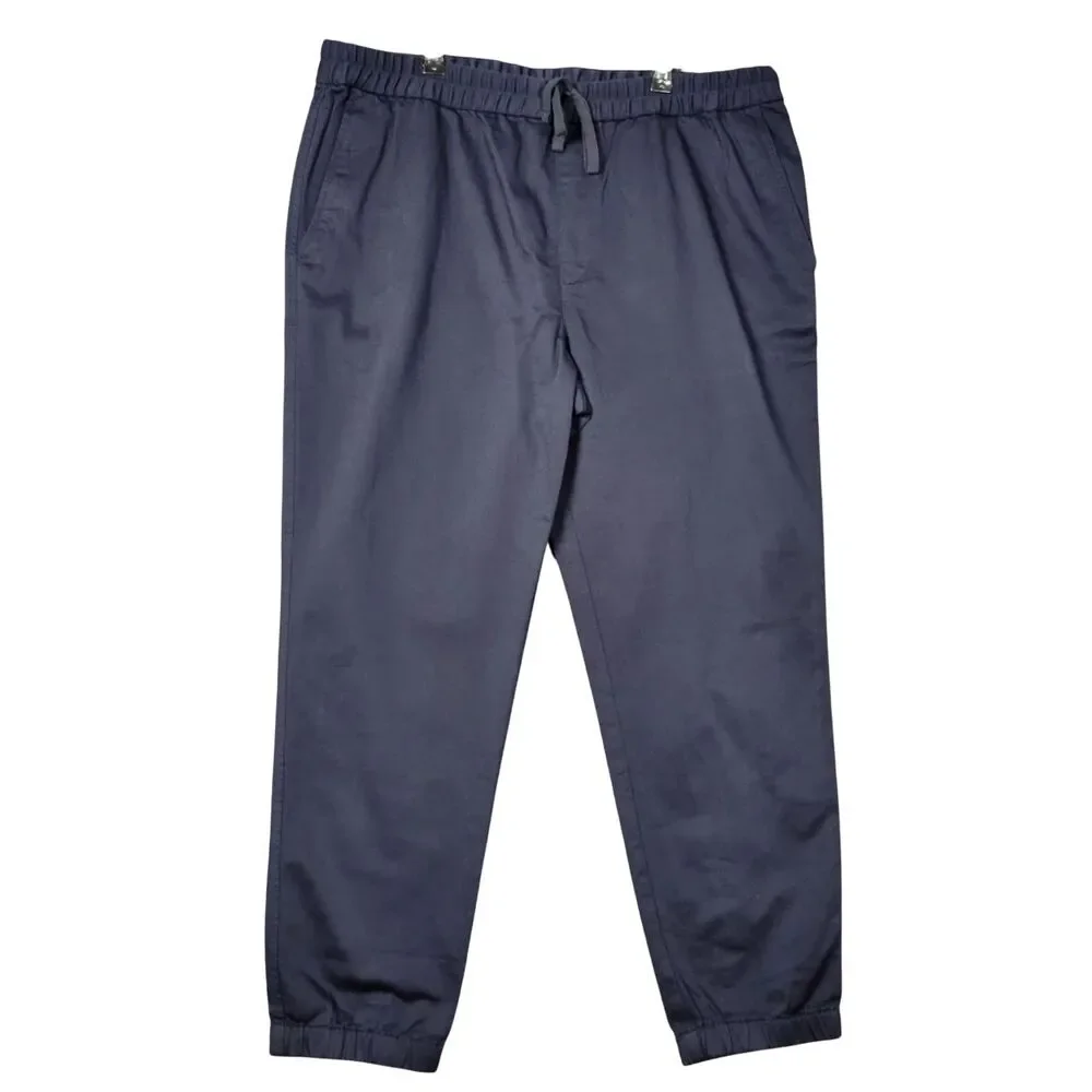 BANANA REPUBLIC 682699 Blue Traveler Jogger Relaxed Tapered Fit Pants SIZE XL
